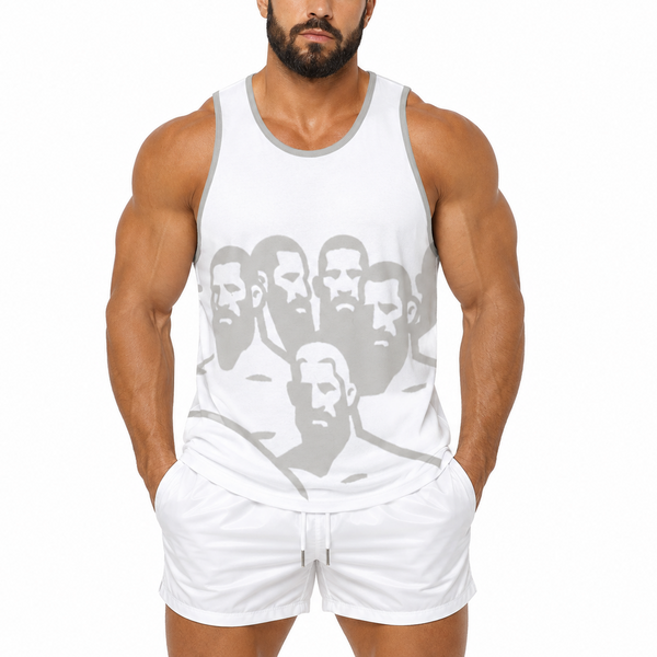 Crowded, All Over Printed Tank Top