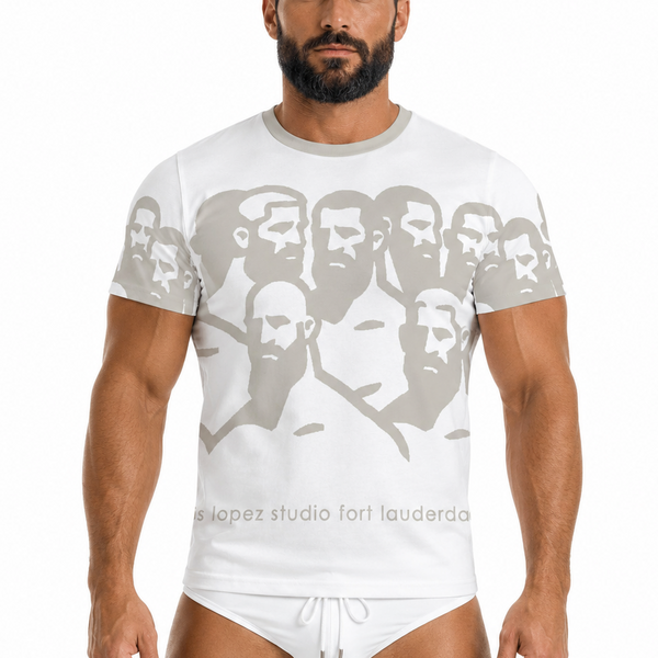 Crowded Men's Cotton T-shirt