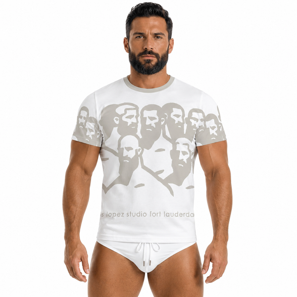 Crowded Men's Cotton T-shirt