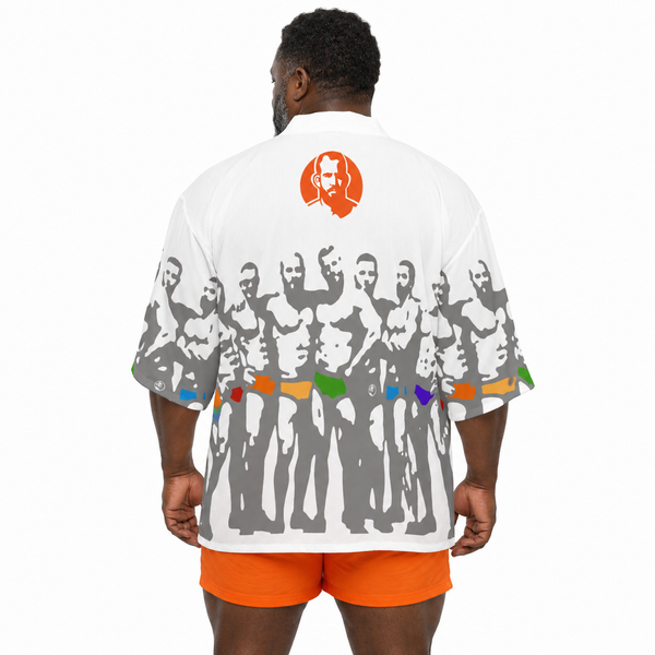 Your colors, All-Over Printed Kimono Shirt