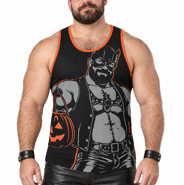 Kink or Treat, All Over Printed Tank Top