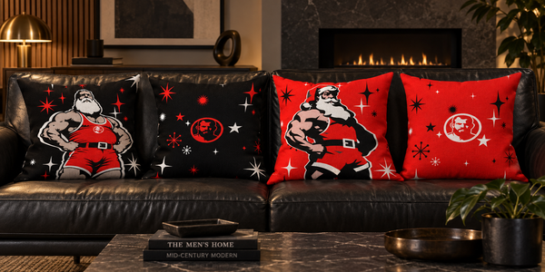 Santa 2026 Red, All-Over Printed Pillowcase