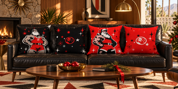 Santa 2026 Red, All-Over Printed Pillowcase