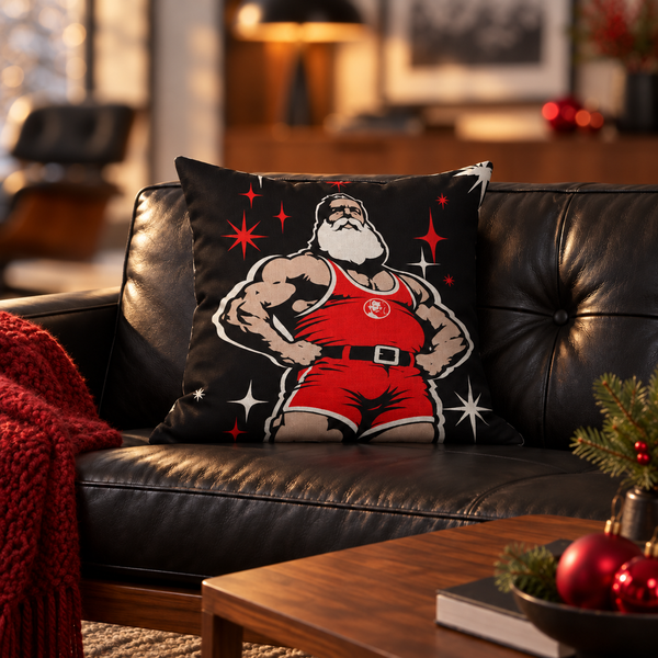 Santa 2026, All-Over Printed Pillowcase