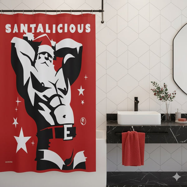 Santalicious Shower Curtain