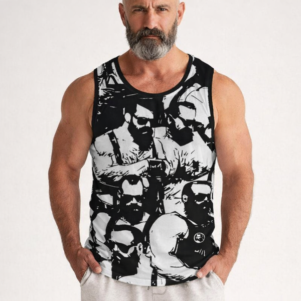 Bar Hopping, All-Over Printed Sport Tank