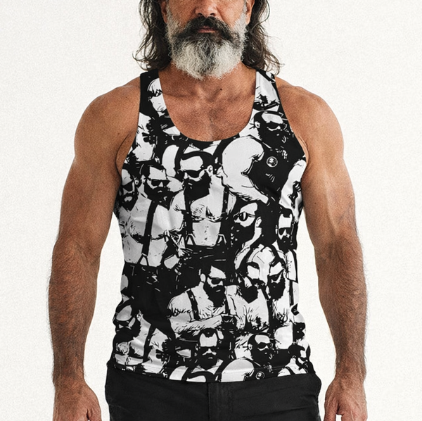 Bar Hopping, All-Over Printed Tank Top