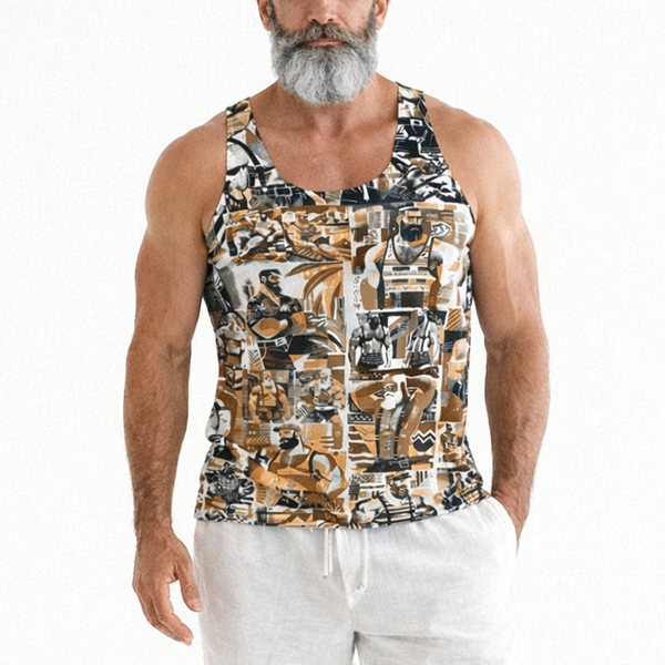 So many men... Men's All-Over Print Tank
