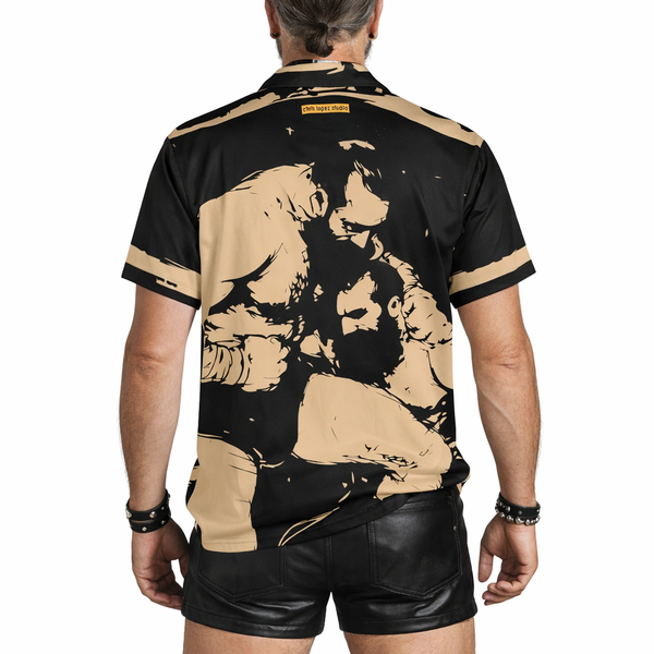 Wrestlers, All Over Printed Casual Hawaiian Shirt (Last ones)