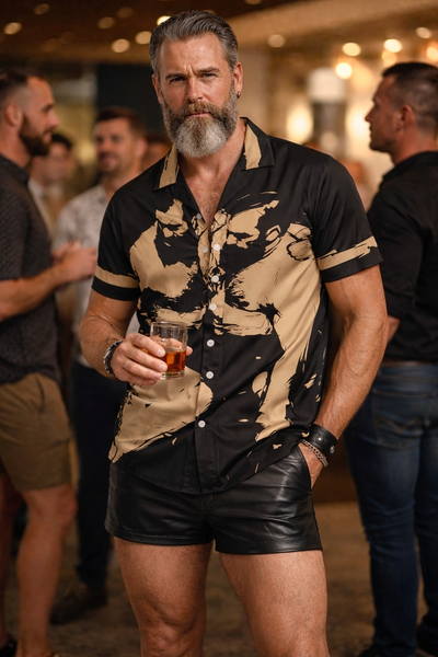 Wrestlers, All Over Printed Casual Hawaiian Shirt (Last ones)