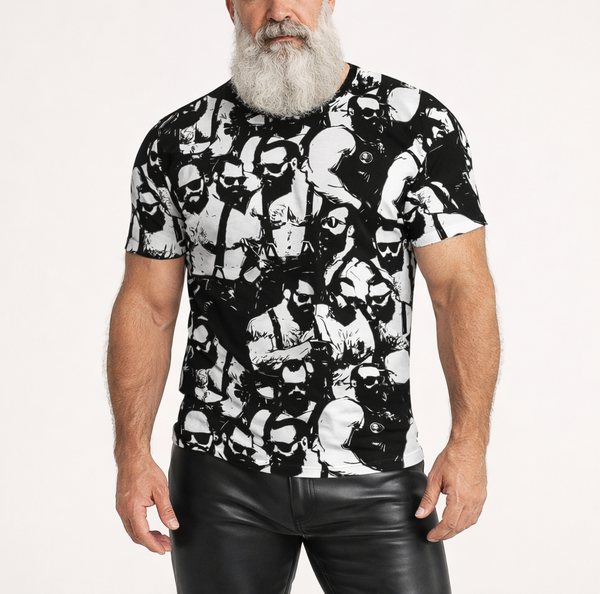 Bar Hopping, All-Over Printed Tee