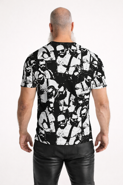 Bar Hopping, All-Over Printed Tee