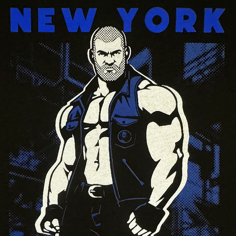 "Traveling Joe" New York, Hand printed Tshirt and Tank Top