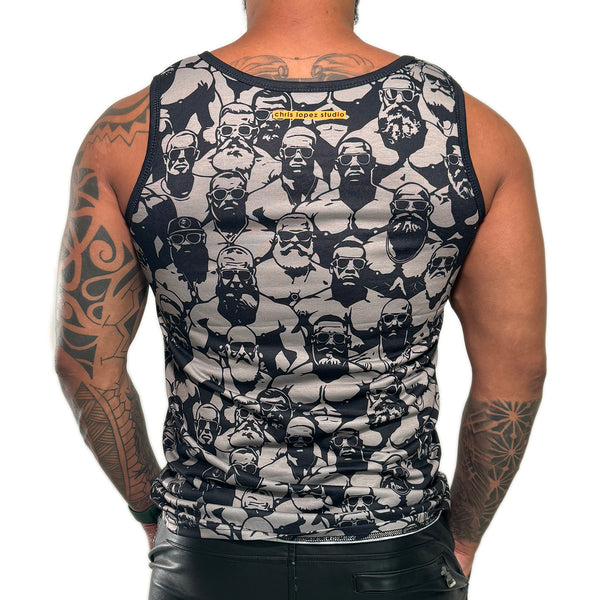 Sunglasses, All over printed Tshirt and Tank Top