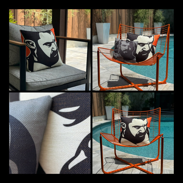 Biker, All-Over Printed Pillowcase