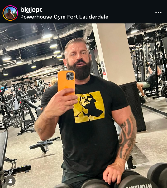 Stache Gold, (Last Few) printed T-shirt