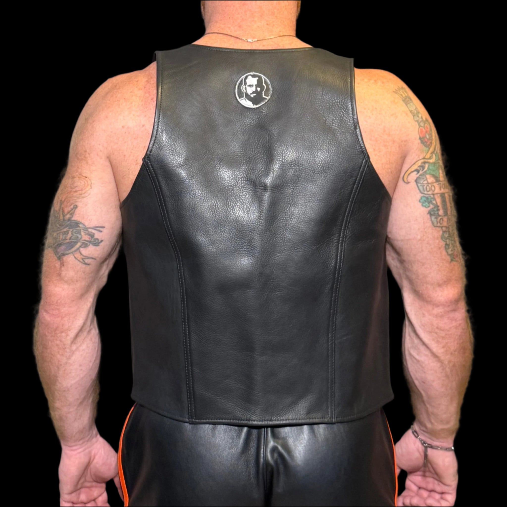 Icon Leather Vest – Chris Lopez Studio