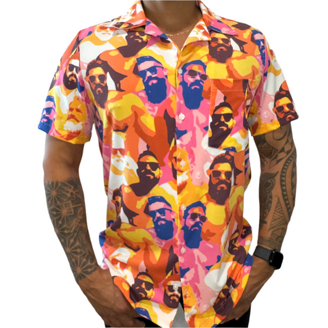 Summer Days, All Over Printed Hawaiian Shirt