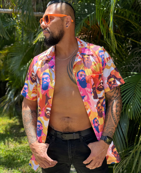 Summer Days, All Over Printed Hawaiian Shirt