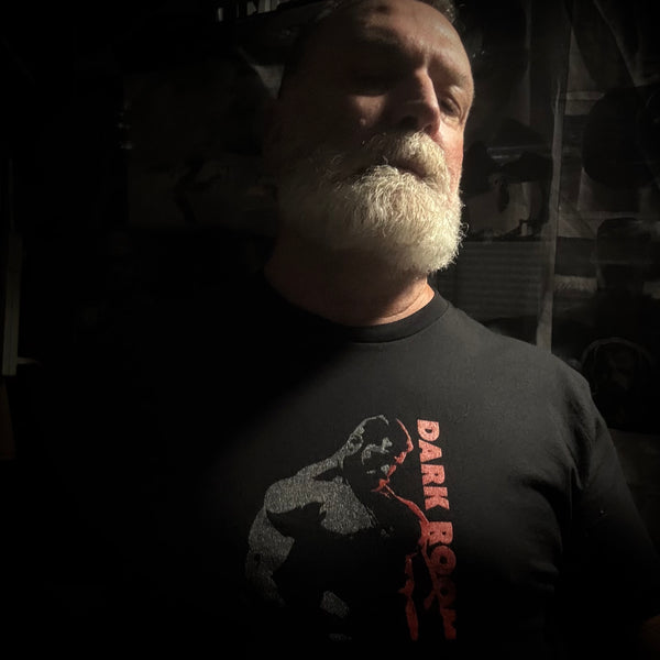 Red Dark Room, hand printed T-shirt and Tank Top