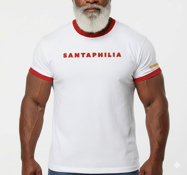 Santaphilia, Red Ringer T-shirt