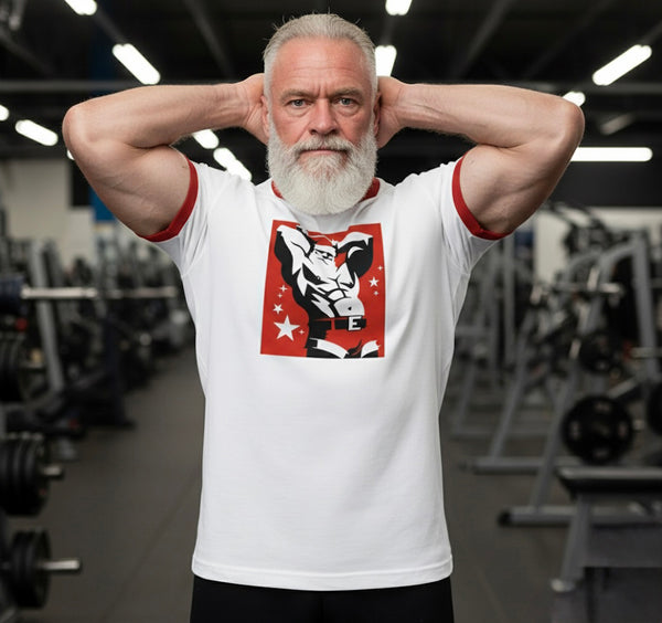 Santalicious, Red Ringer T-shirt