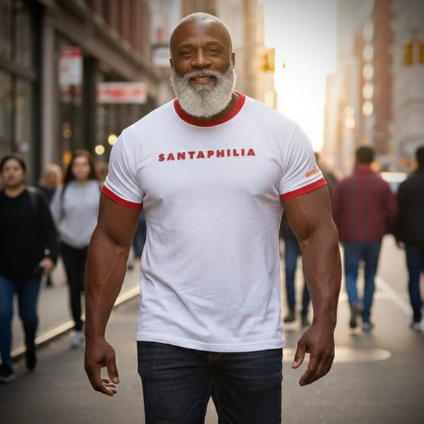 Santaphilia, Red Ringer T-shirt