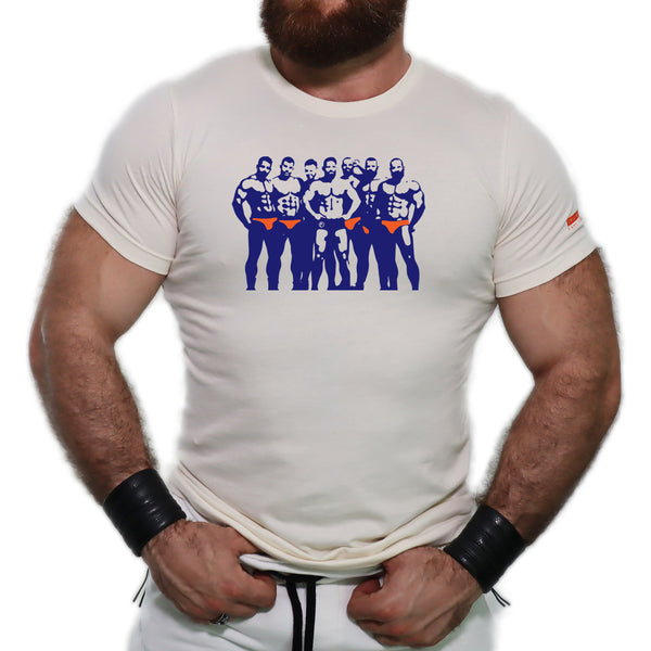 Beach Guys, hand printed T-shirt & Tank Top (Colors)