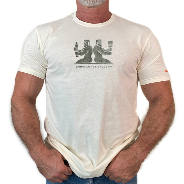 Chris Lopez Gallery, hand printed T-shirt & Tank Top (Colors)