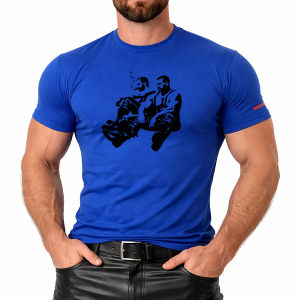 Hard Soles, hand printed T-shirt