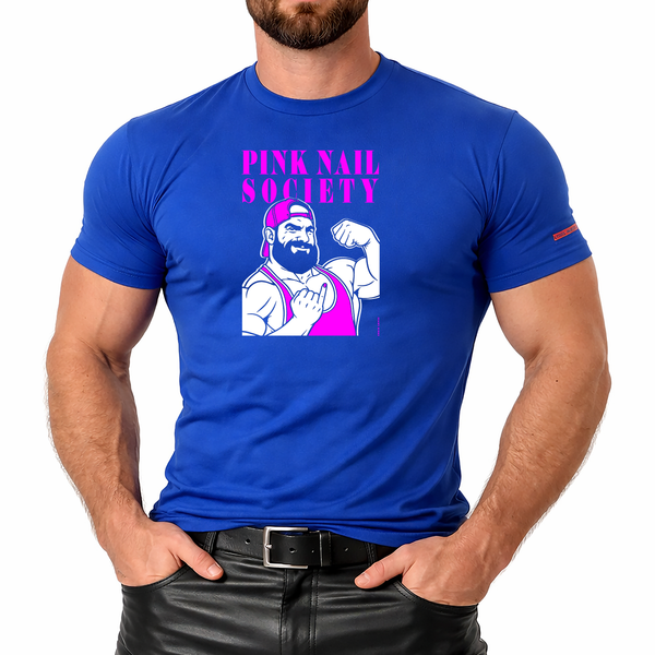 Pink Nail Society, hand printed T-shirt & Tank Top (Colors)
