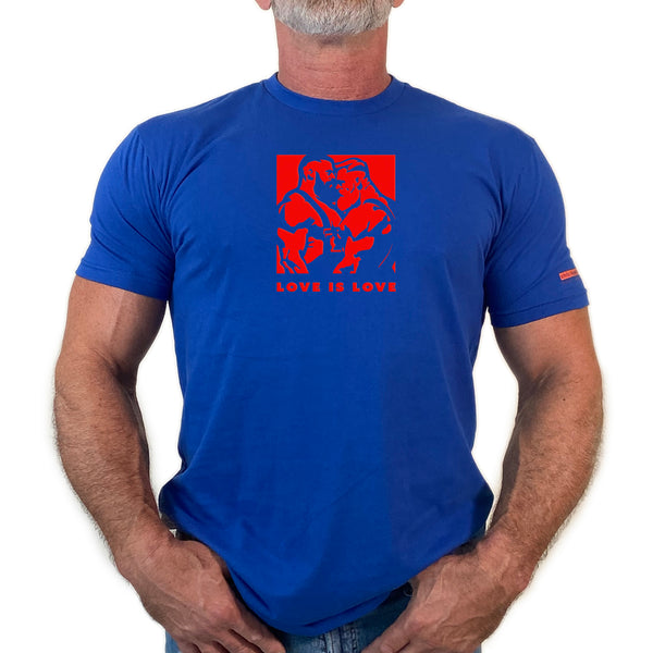 Love Is Love, hand printed T-shirt and Tank Top.