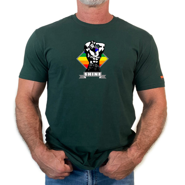 Shine with Pride T-shirt and Tank Top. (Colors)