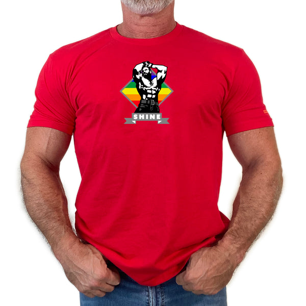 Shine with Pride T-shirt and Tank Top. (Colors)