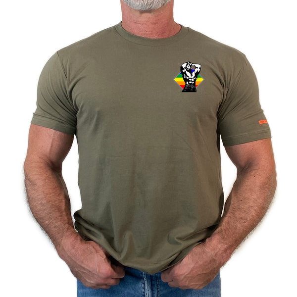 Shine with Pride Small Logo T-shirt and Tank Top. (Colors)
