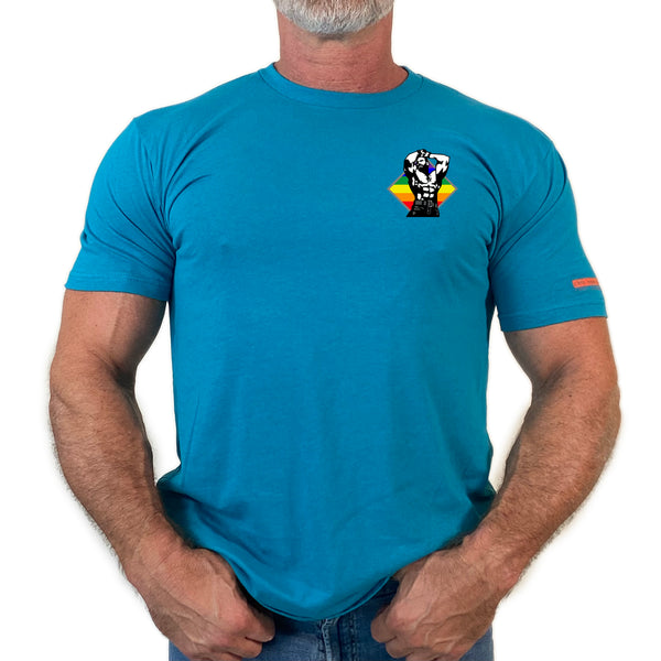 Shine with Pride Small Logo T-shirt and Tank Top. (Colors)