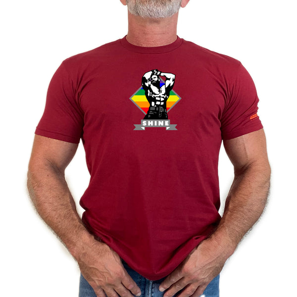 Shine with Pride T-shirt and Tank Top. (Colors)