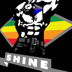 Shine with Pride T-shirt and Tank Top. (Colors)