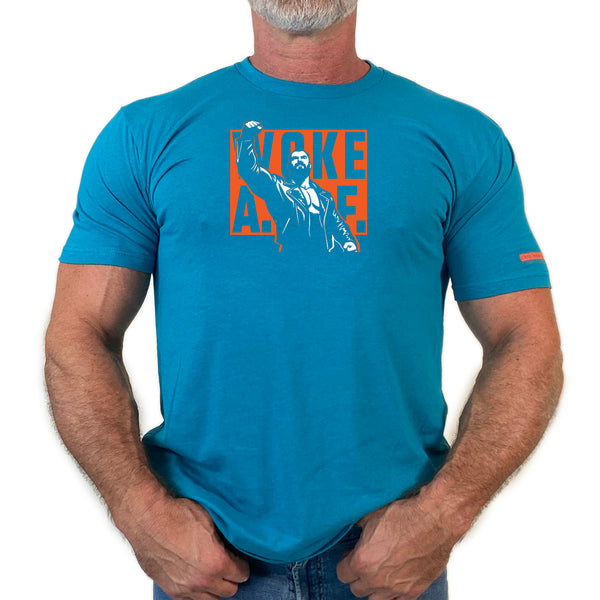 Woke, hand printed T-shirt and Tank Top.