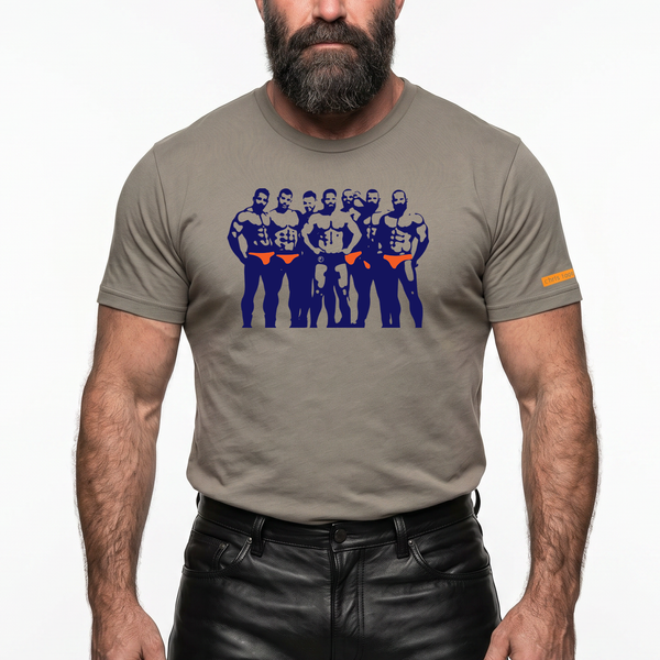 Beach Guys, hand printed T-shirt & Tank Top (Colors)
