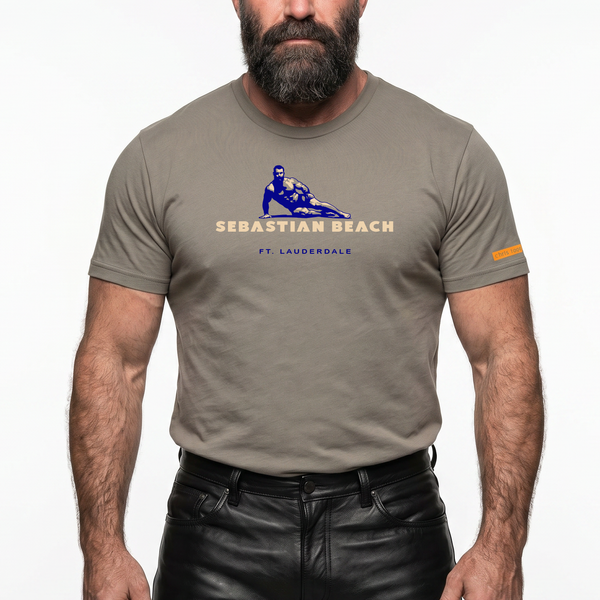Sebastian Beach, hand printed T-shirt & Tank Top (Colors)