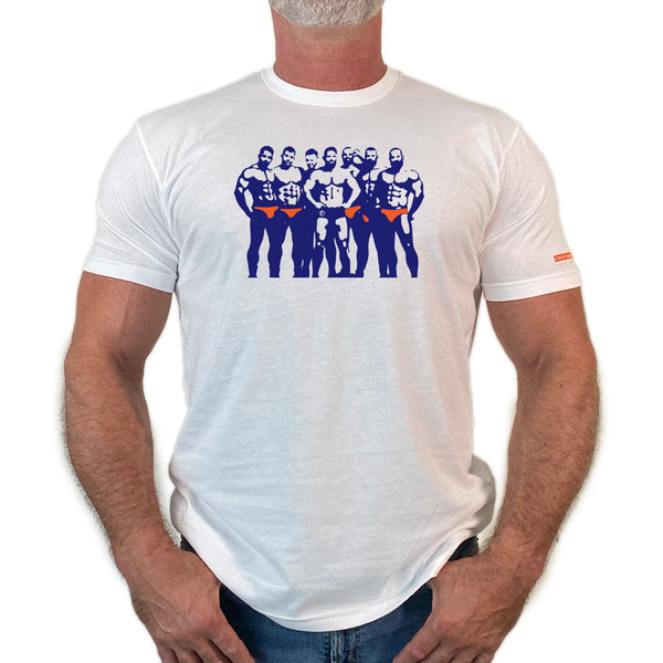 Beach Guys, hand printed T-shirt & Tank Top (Colors)