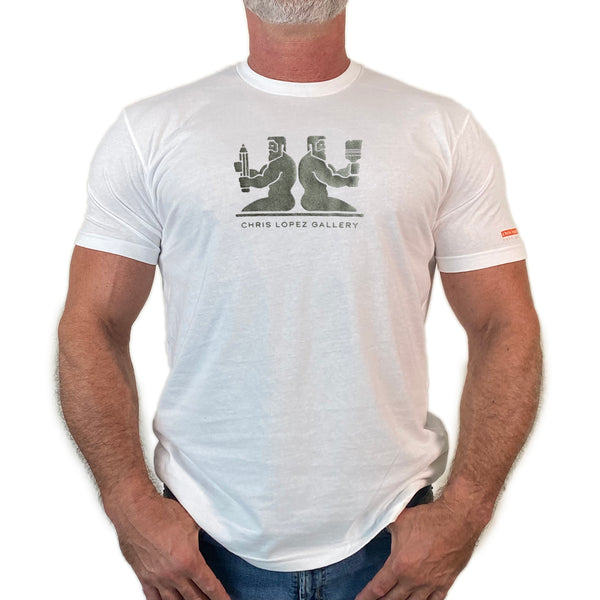 Chris Lopez Gallery, hand printed T-shirt & Tank Top (Colors)
