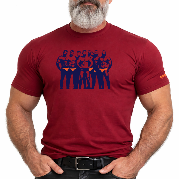 Beach Guys, hand printed T-shirt & Tank Top (Colors)