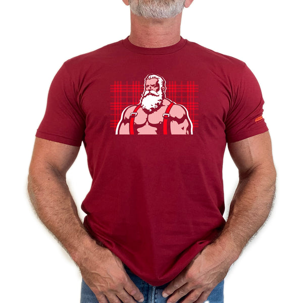 Santa 2025, hand printed T-shirt and Tank Top.