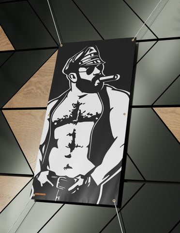 Leather Cigar Matte Banner