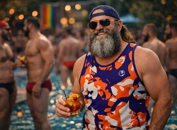 Bear Weekend, All Over Printed Tank Top