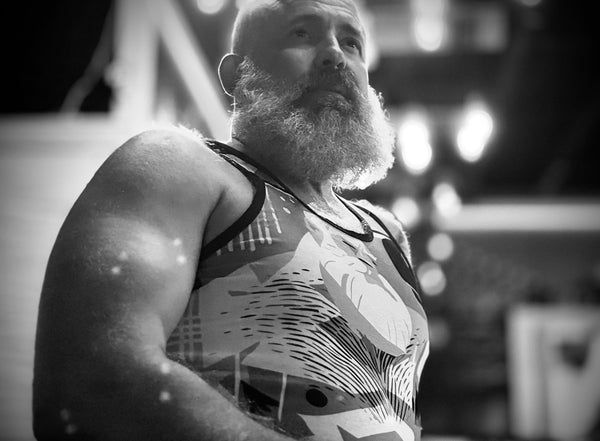 Old Boxer, All Over Printed Tank Top