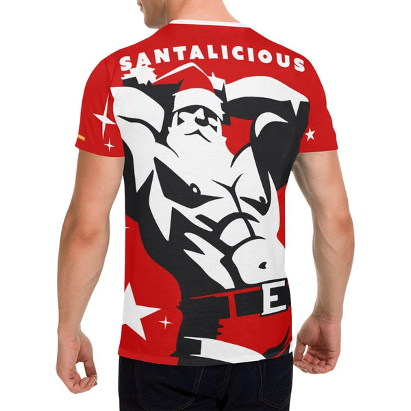 Santalicious, All Over Printed T-shirt