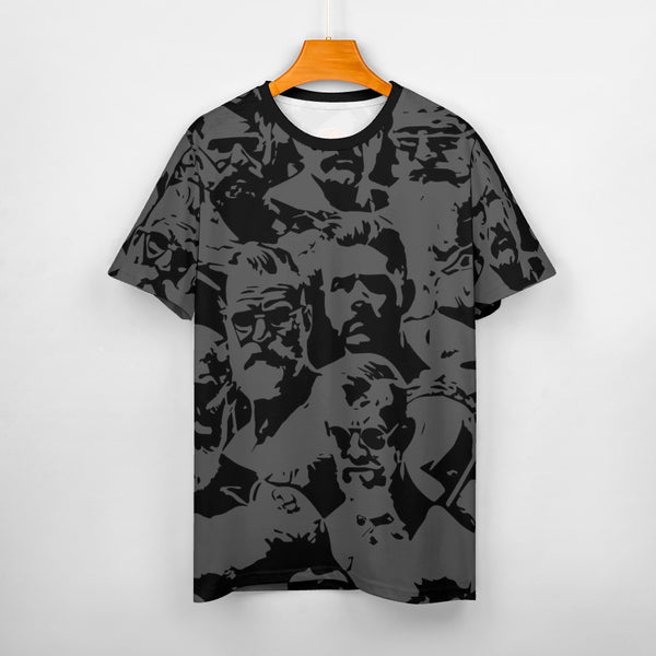 Daddies, All Over Printed Cotton T-shirt